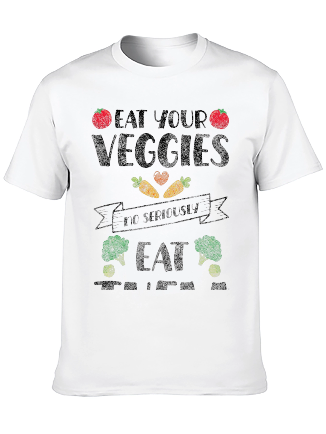 Eat Your Veggies Graphic T-Shirt