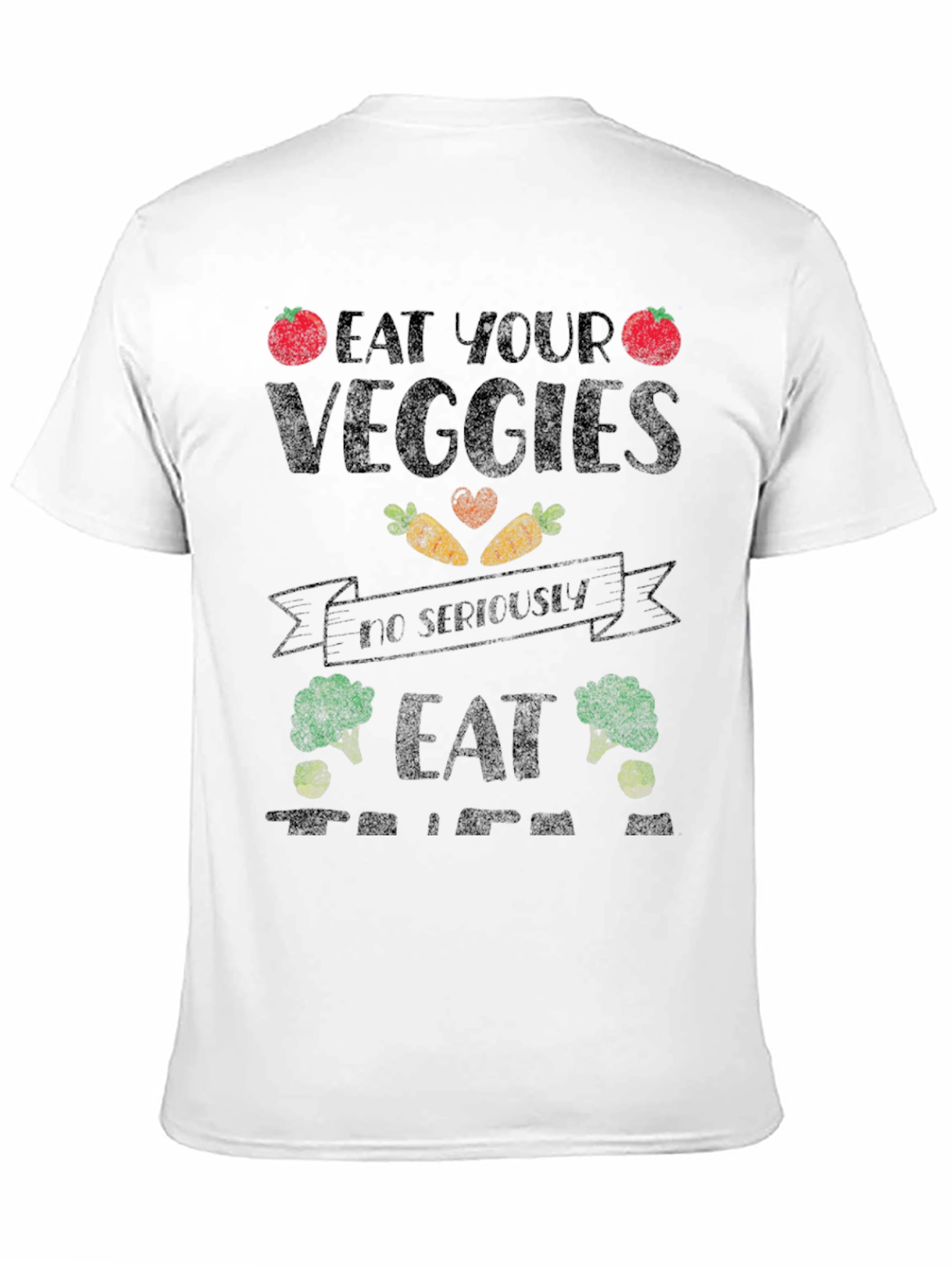 Eat Your Veggies Graphic T-Shirt
