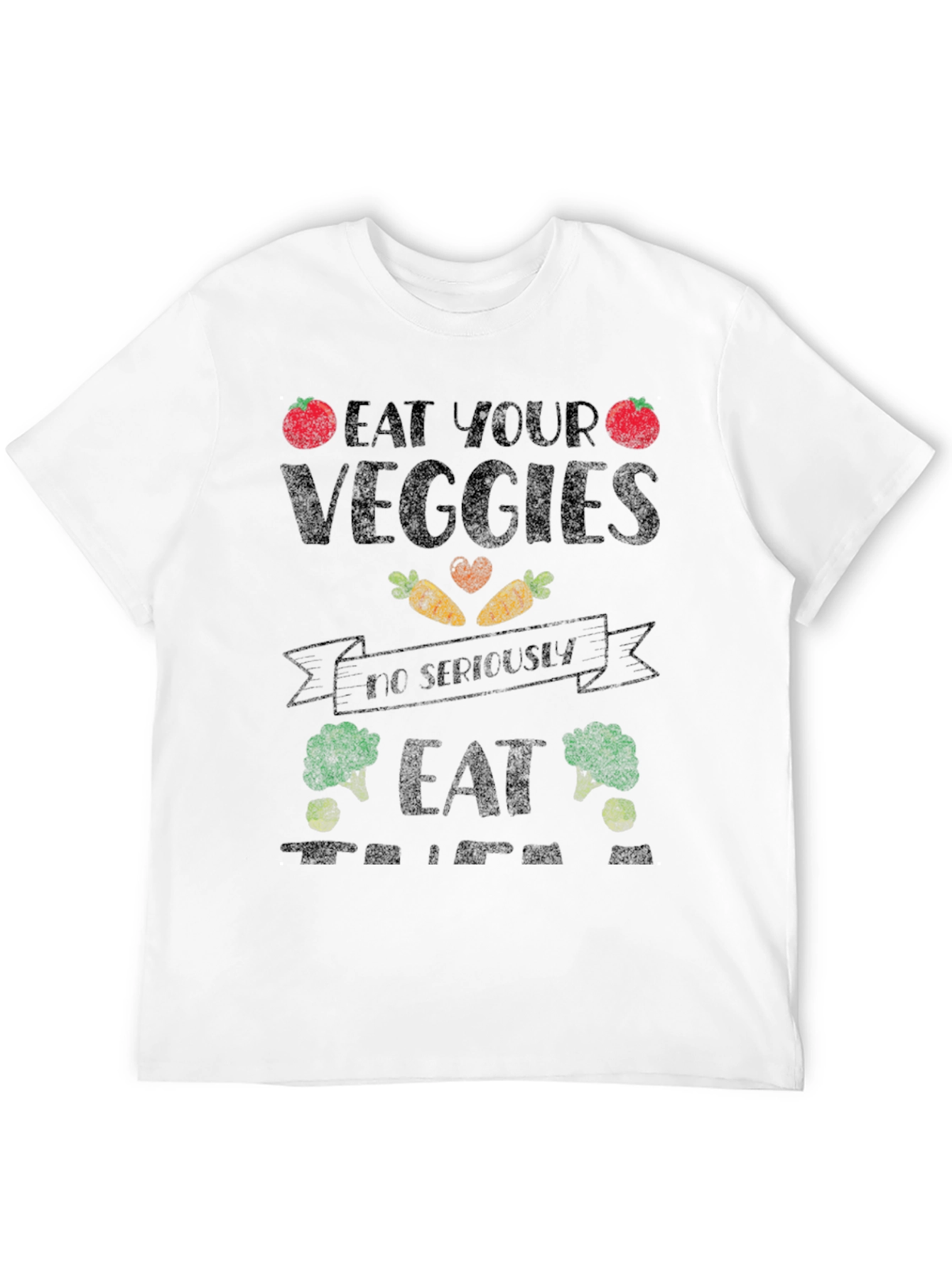 Eat Your Veggies Graphic T-Shirt