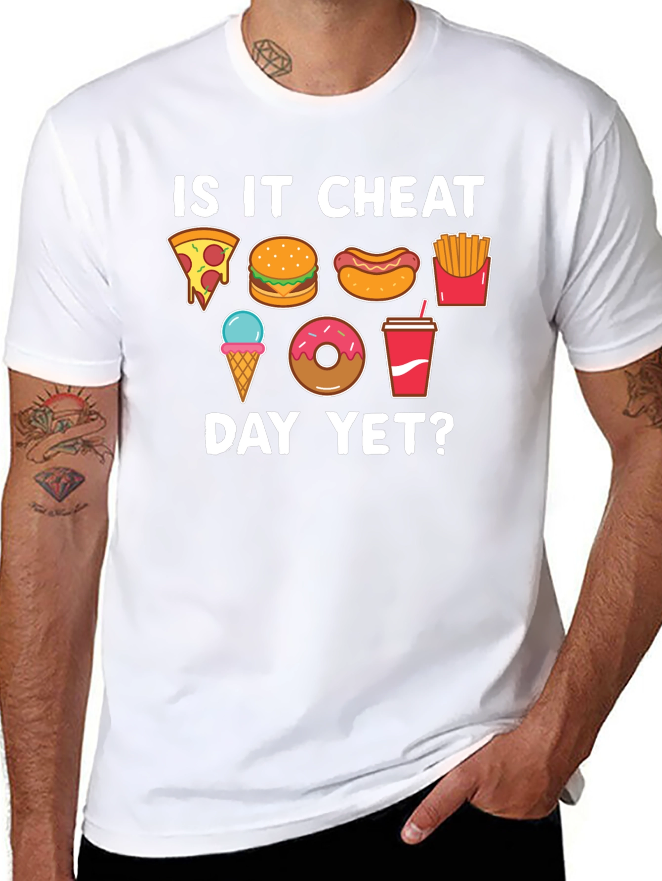 Is It Cheat Day Yet? Graphic T-Shirt