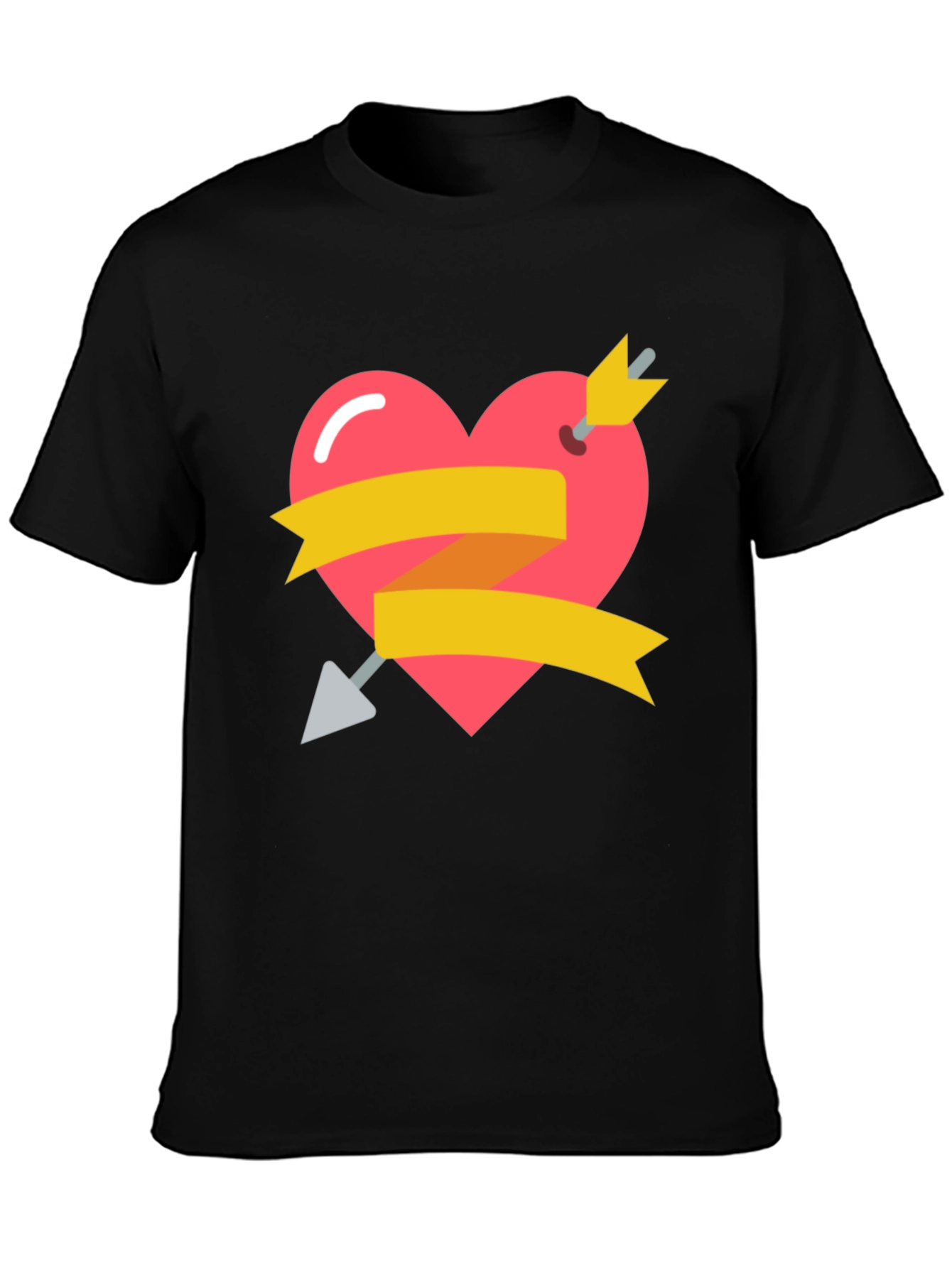 Heart Arrow Graphic Tee - Valentines Day