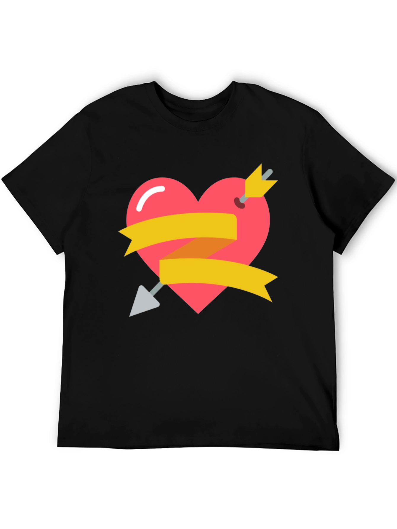Heart Arrow Graphic Tee - Valentines Day