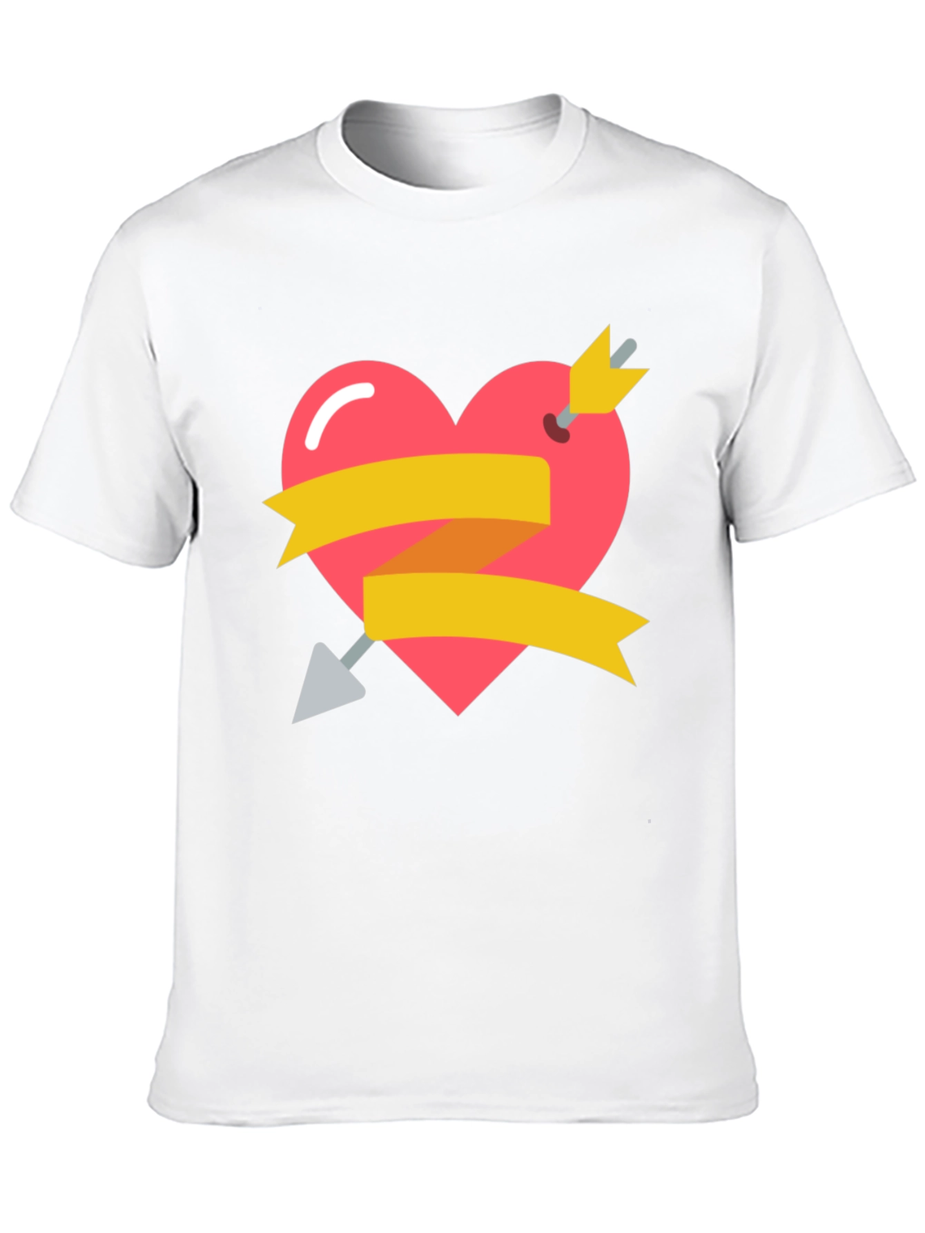 Heart Arrow Graphic Tee - Valentines Day