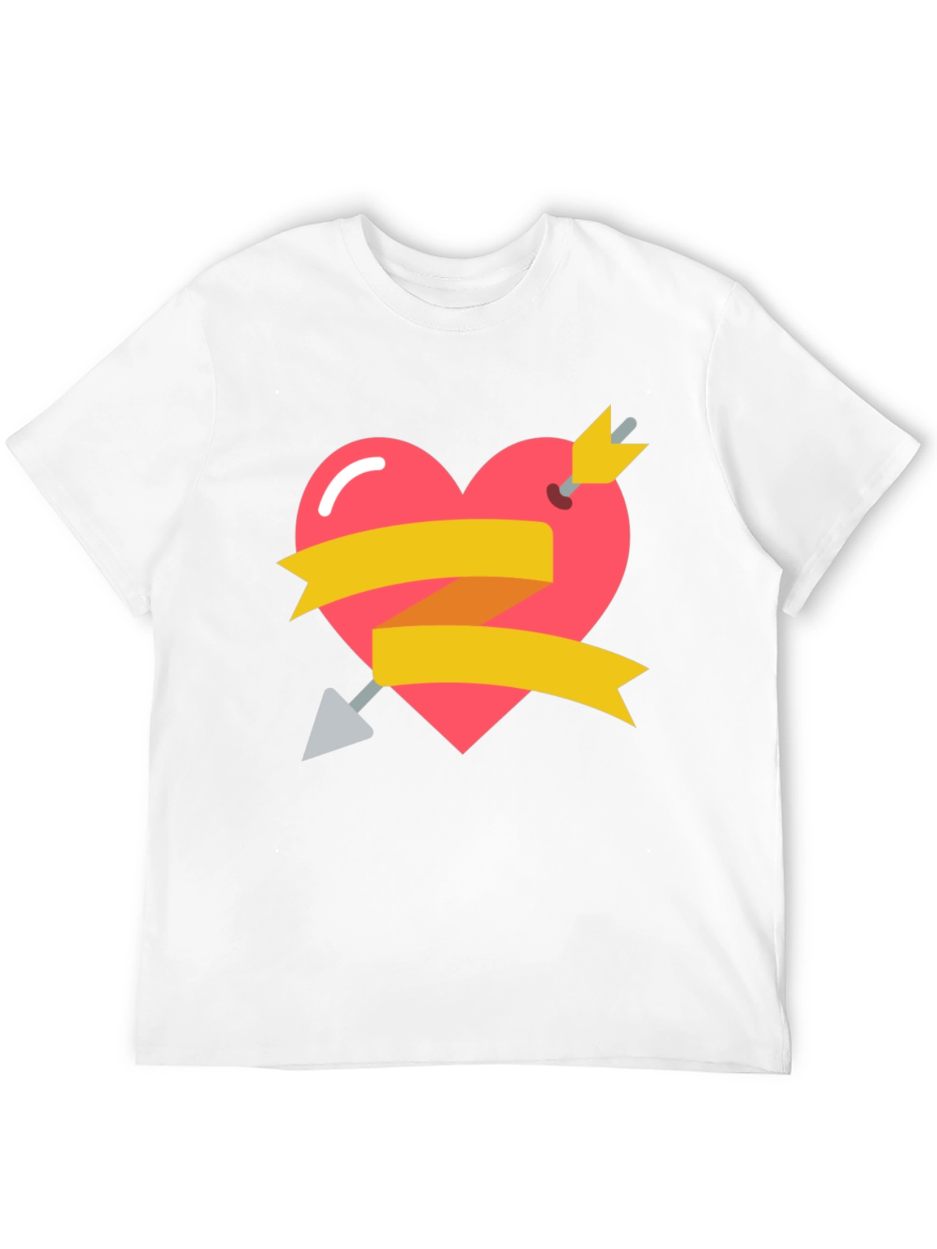 Heart Arrow Graphic Tee - Valentines Day