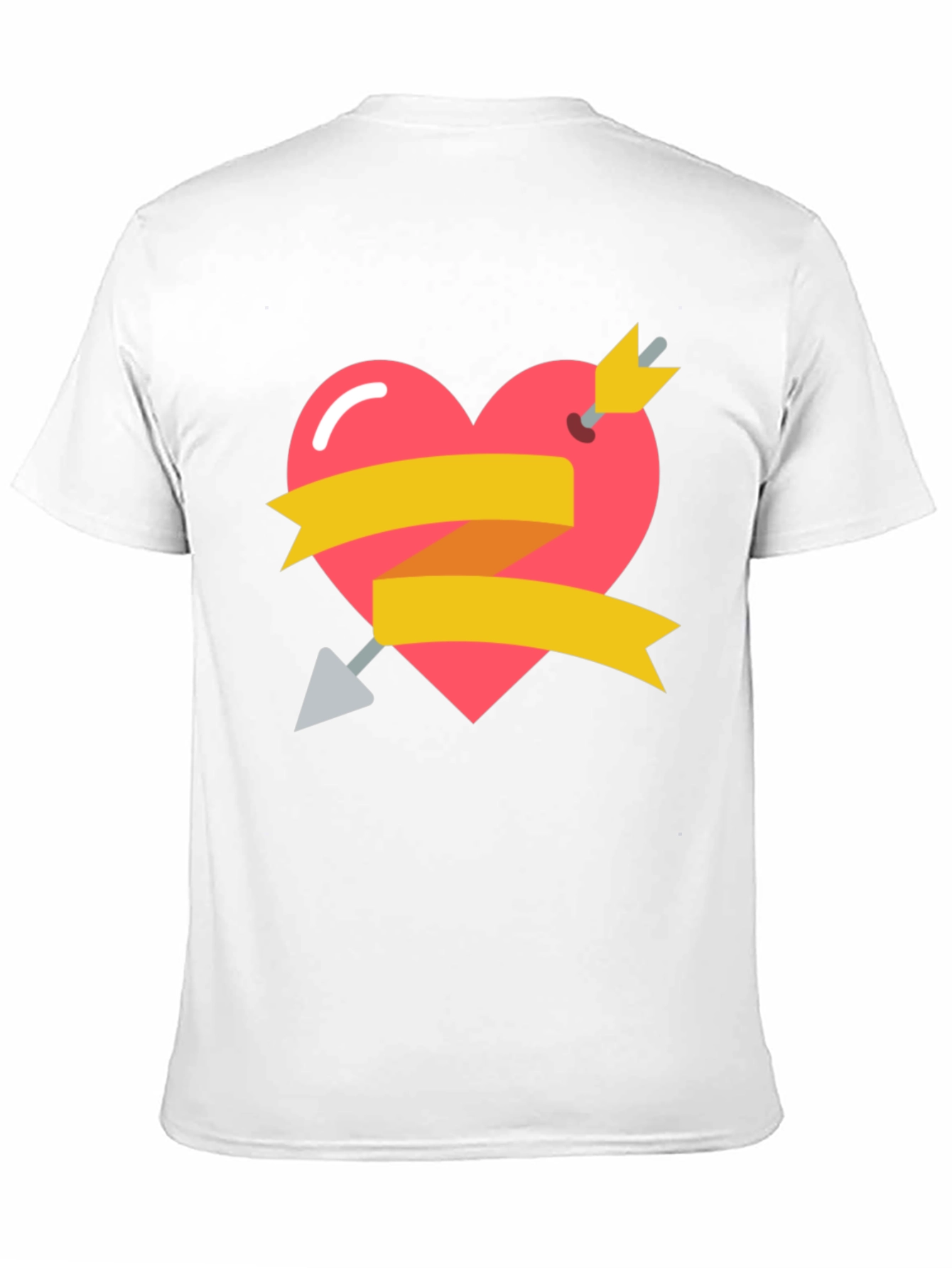 Heart Arrow Graphic Tee - Valentines Day