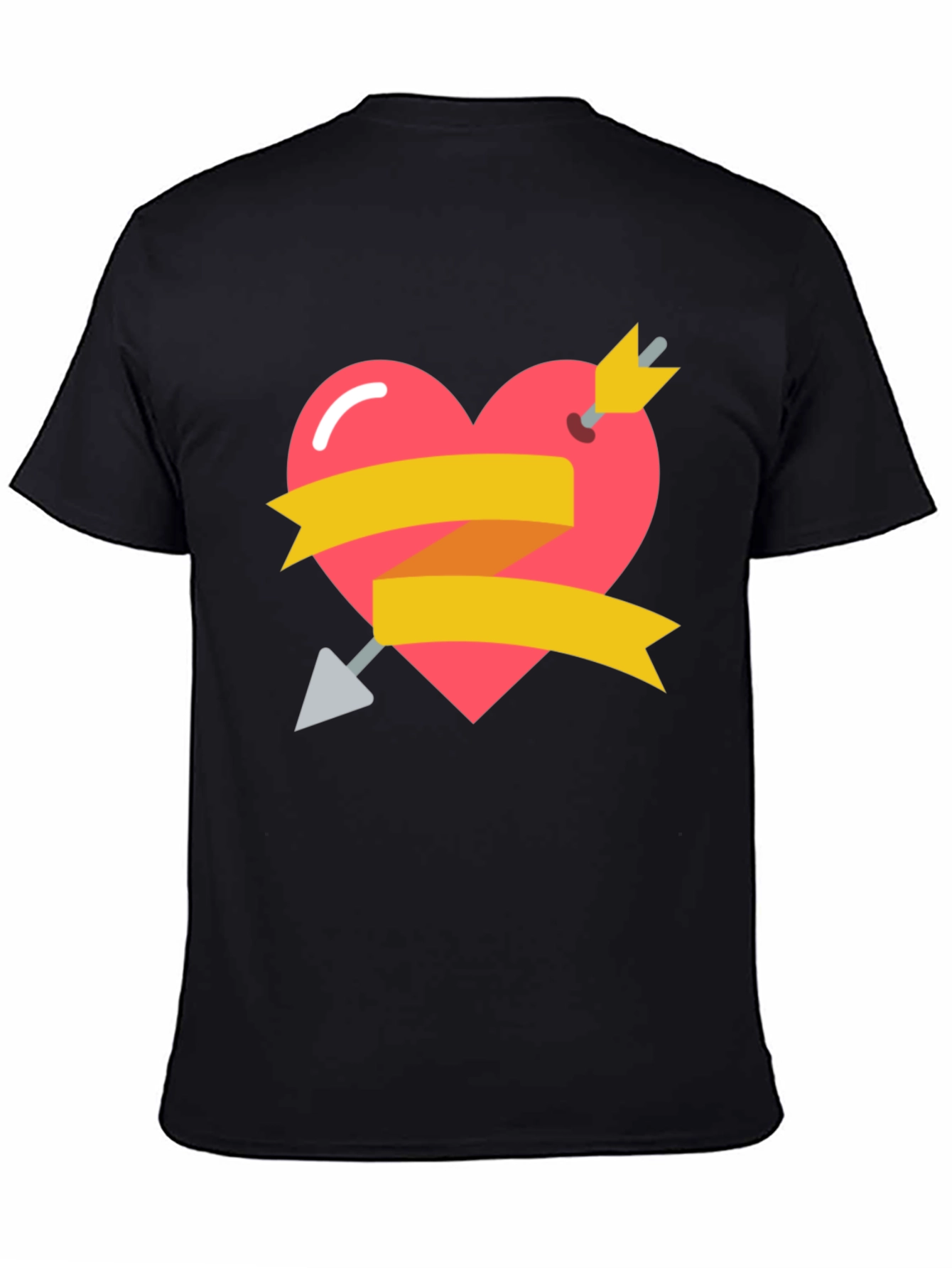 Heart Arrow Graphic Tee - Valentines Day