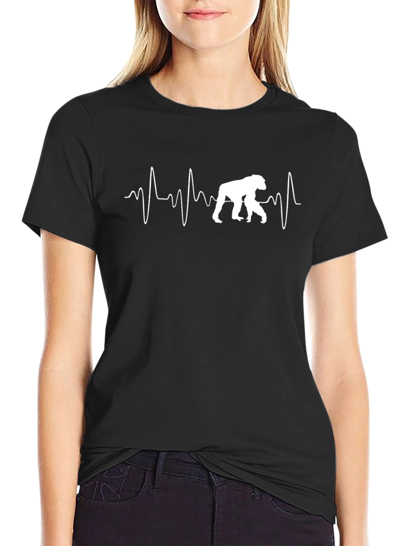 Gorilla Heartbeat T-Shirt