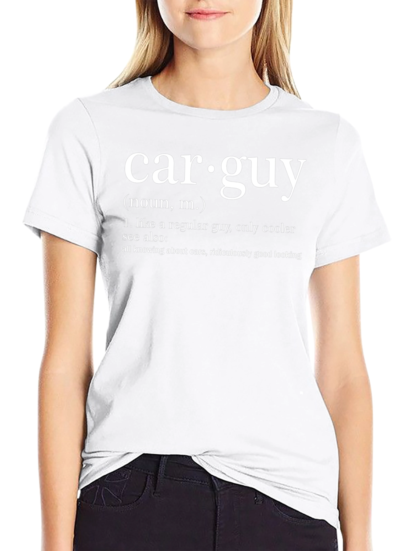 Car Guy Definition T-Shirt - Black