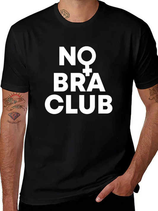 No Bra Club Graphic T-Shirt