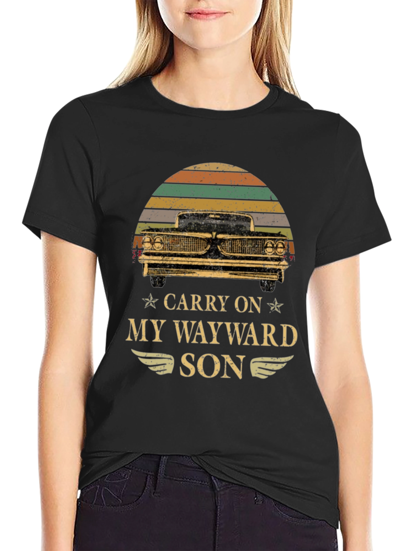 Carry On My Wayward Son Graphic Tee