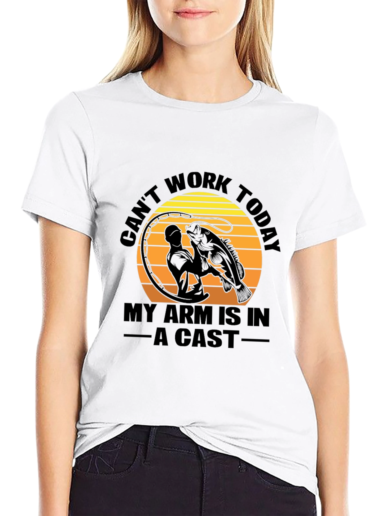 Fishing T-Shirt - Cant Work Today