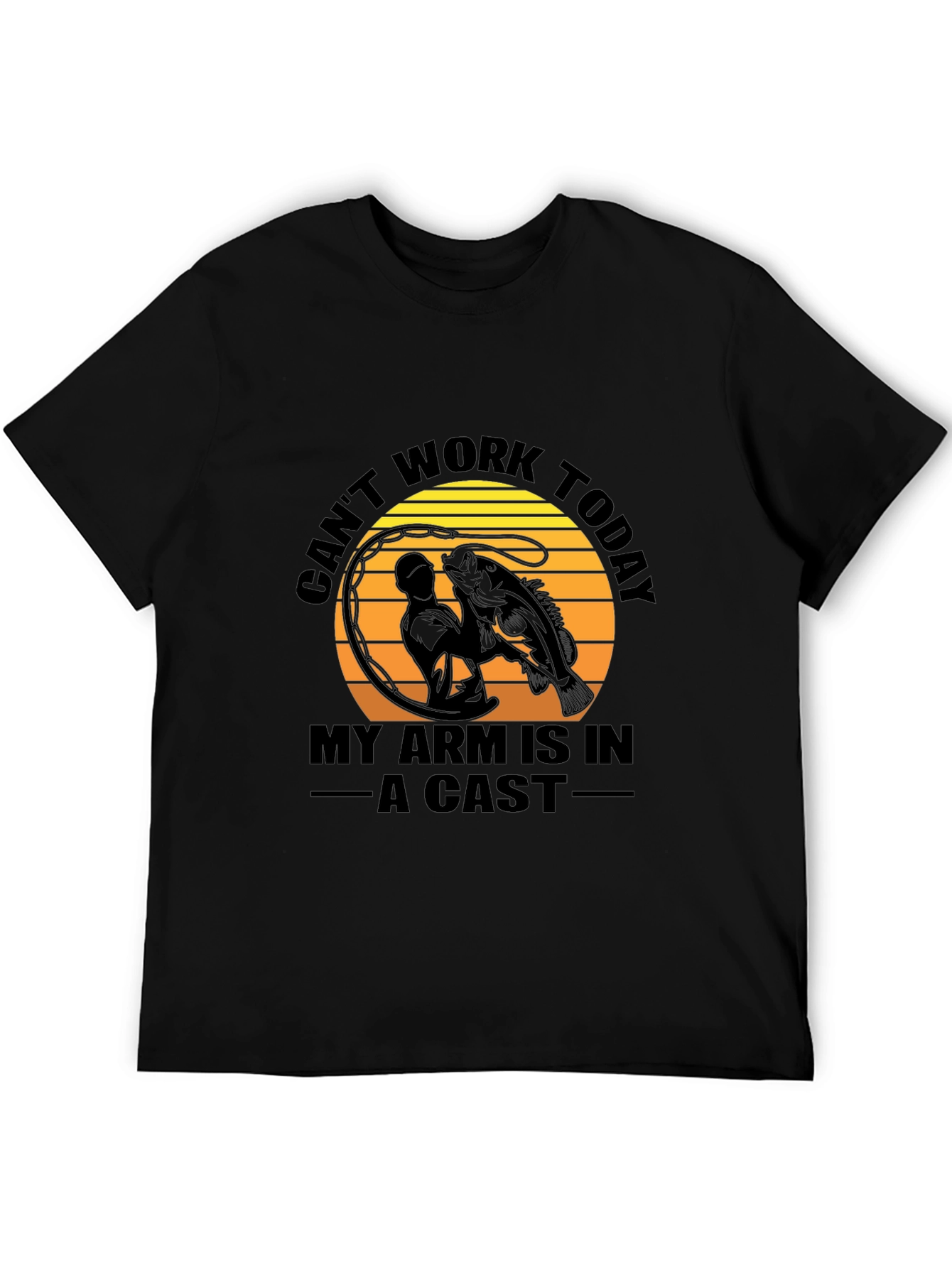 Fishing T-Shirt - Cant Work Today