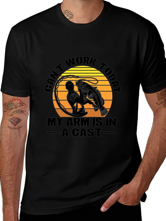 Fishing T-Shirt - Cant Work Today