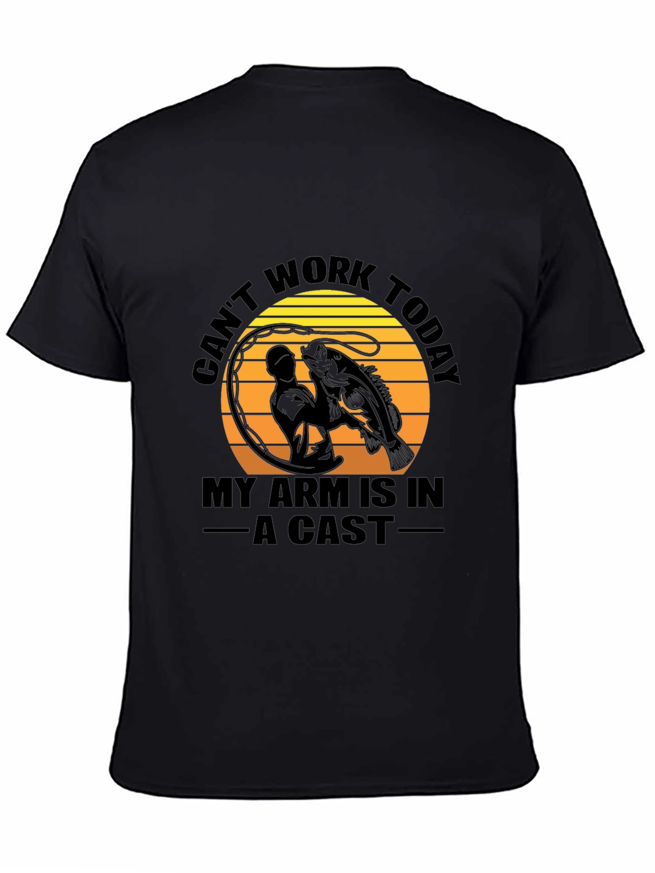 Fishing T-Shirt - Cant Work Today