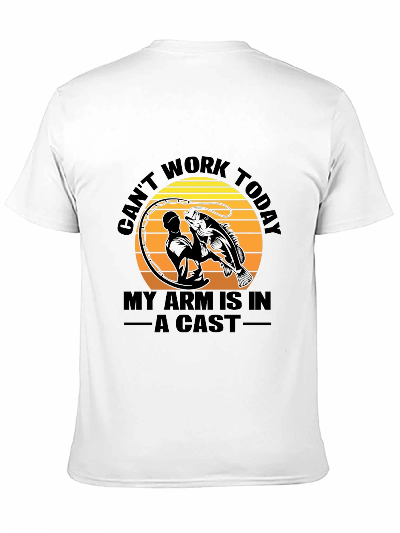 Fishing T-Shirt - Cant Work Today