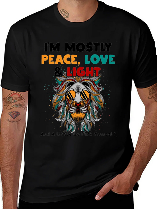 Peace Love & Light Graphic T-Shirt