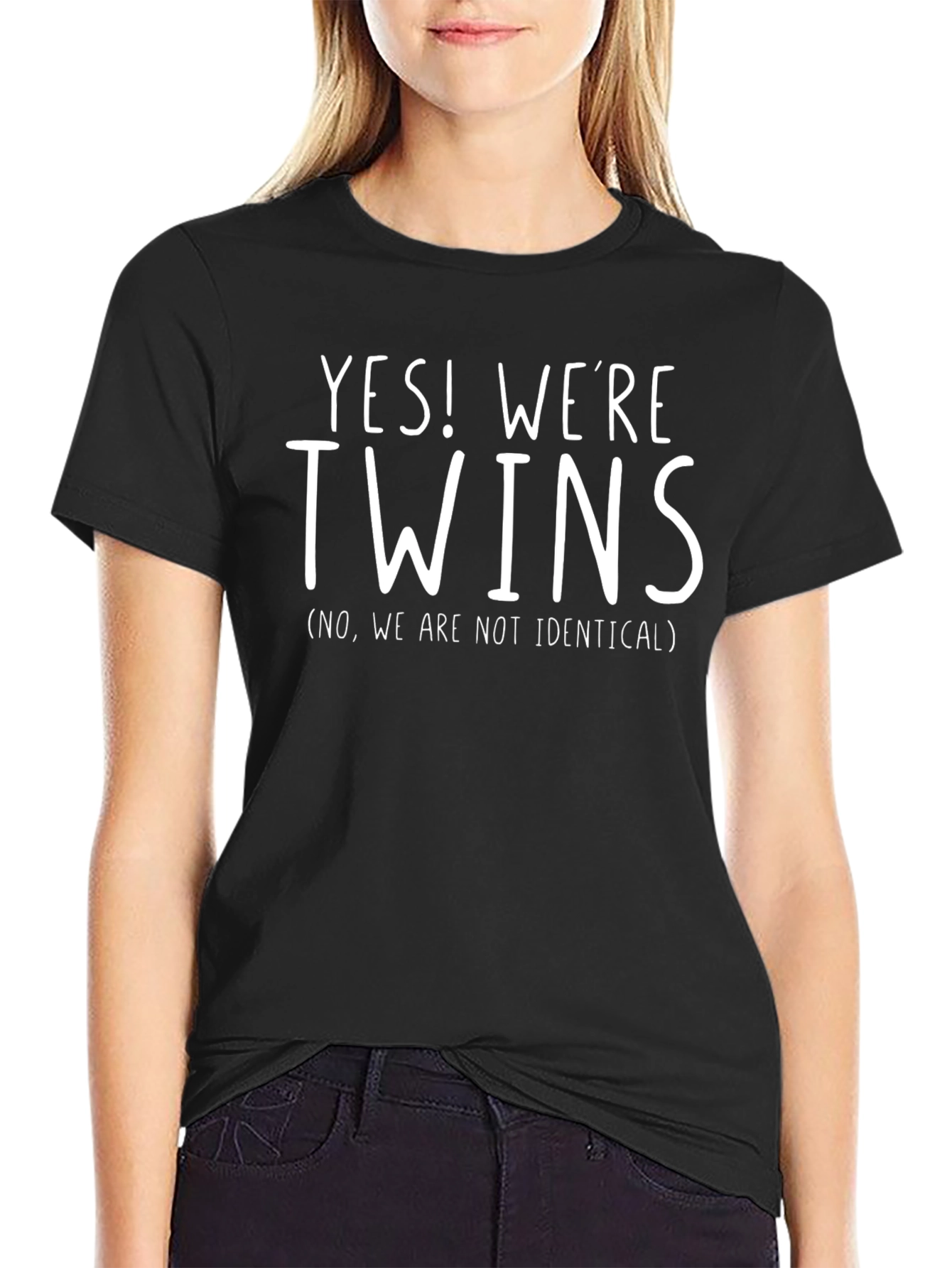 Yes! Were Twins T-Shirt - Non-Identical