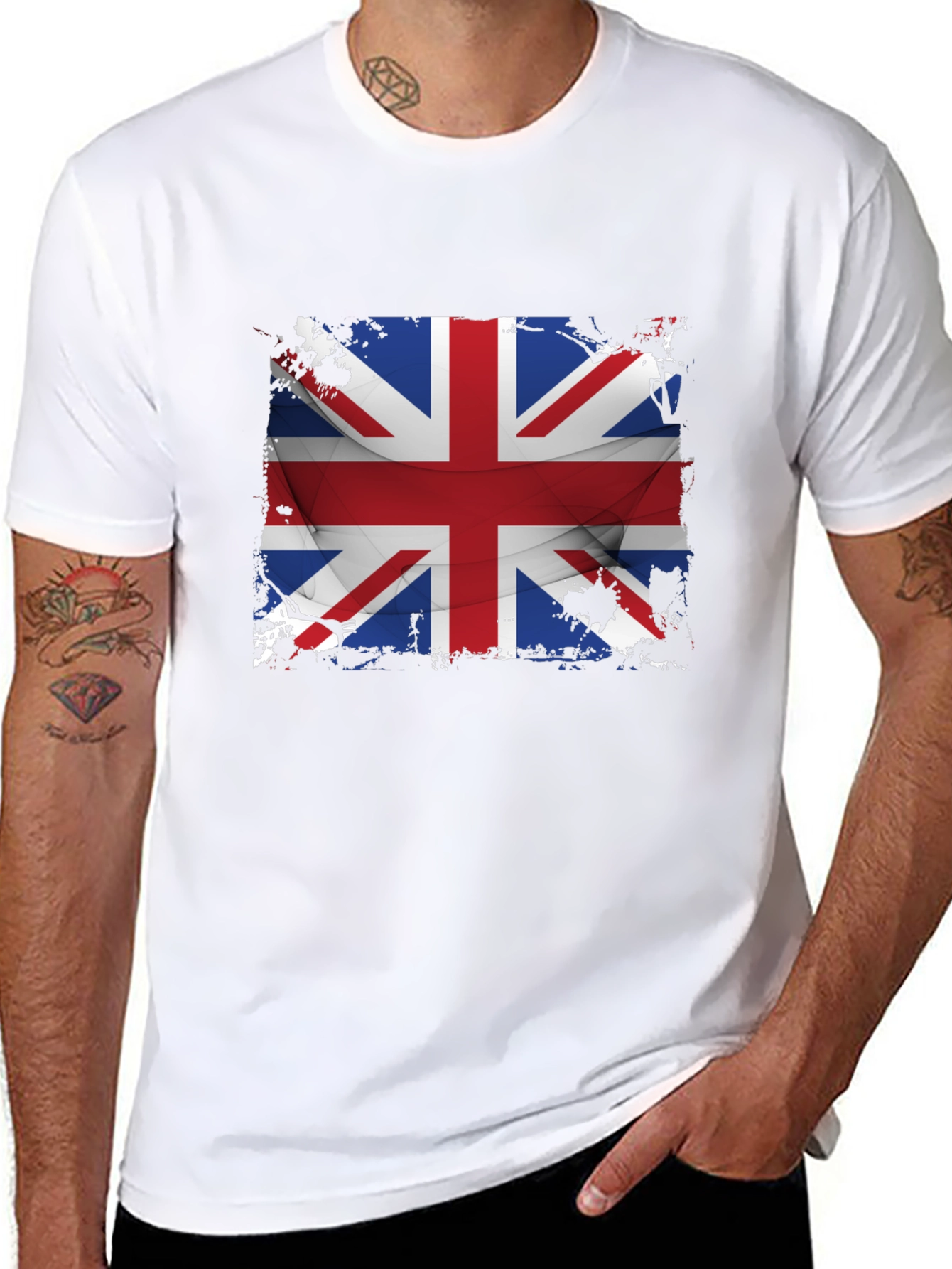 British Flag Graphic T-Shirt