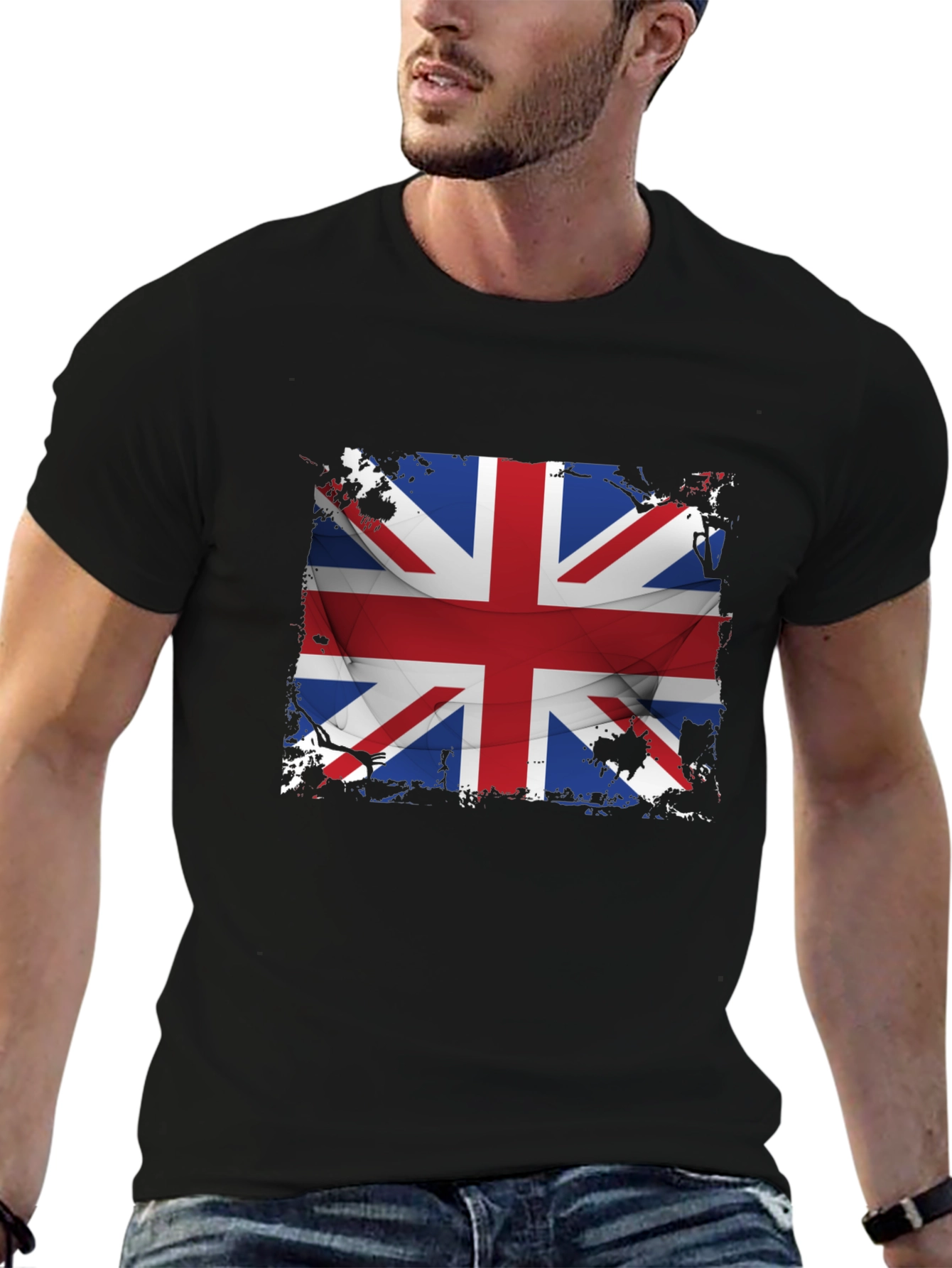 British Flag Graphic T-Shirt