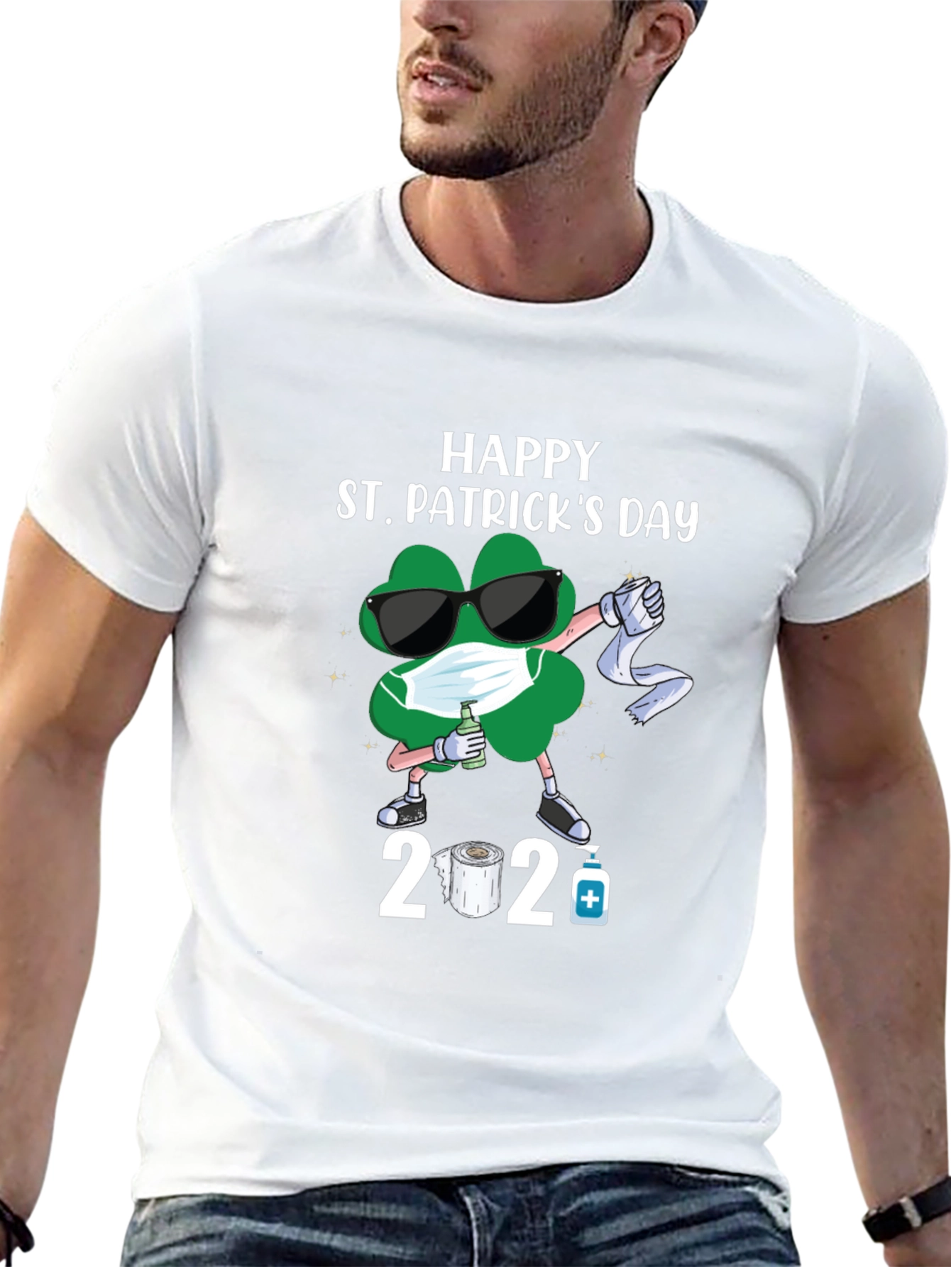 St. Patricks Day 2020 Quarantine T-Shirt
