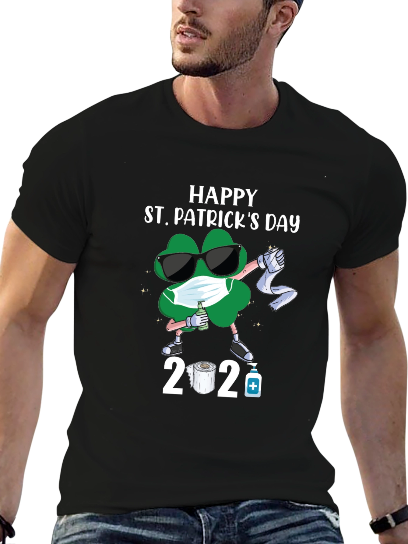 St. Patricks Day 2020 Quarantine T-Shirt