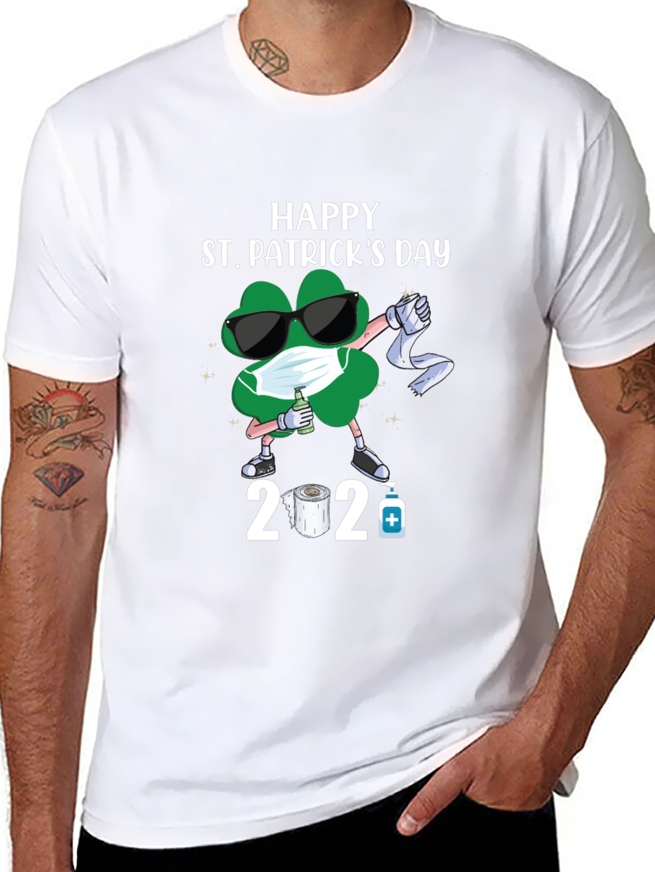St. Patricks Day 2020 Quarantine T-Shirt