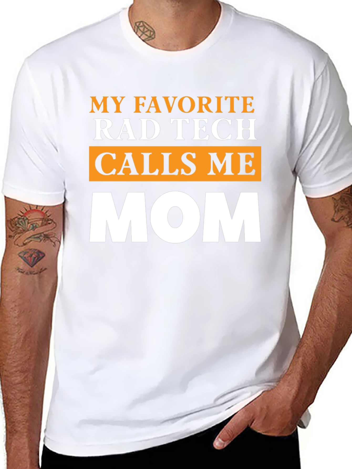 Rad Tech Mom Graphic T-Shirt