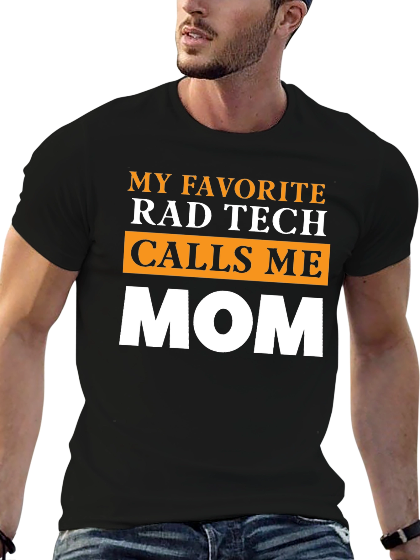 Rad Tech Mom Graphic T-Shirt