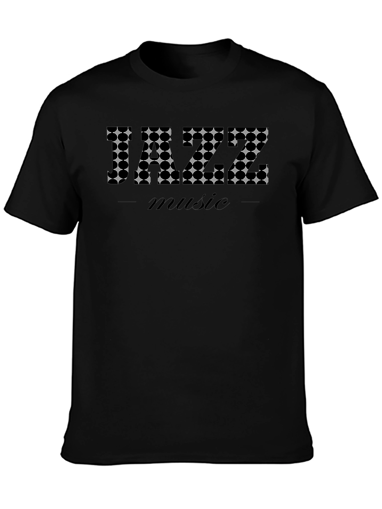 Jazz Music Black T-Shirt