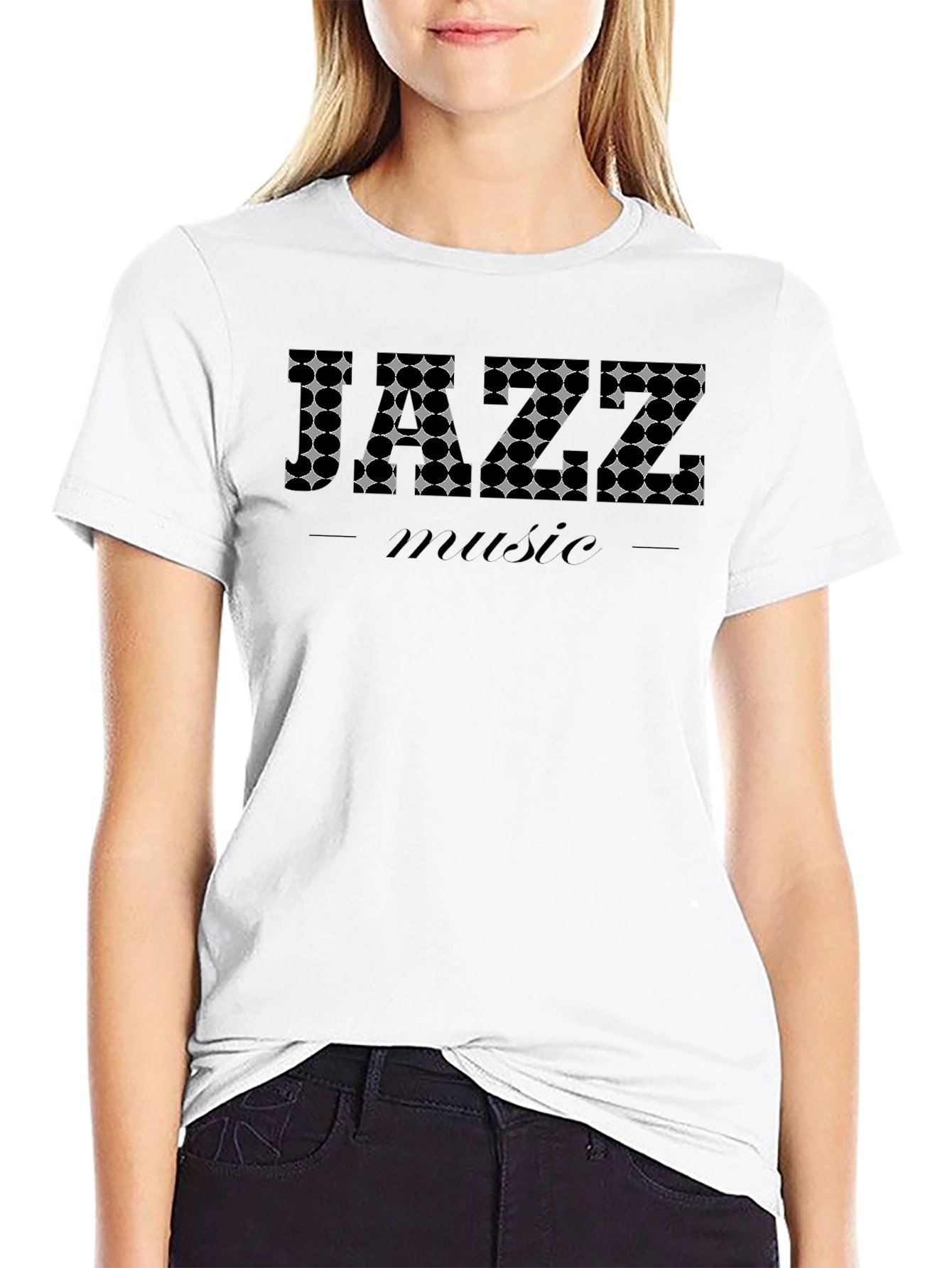 Jazz Music Black T-Shirt