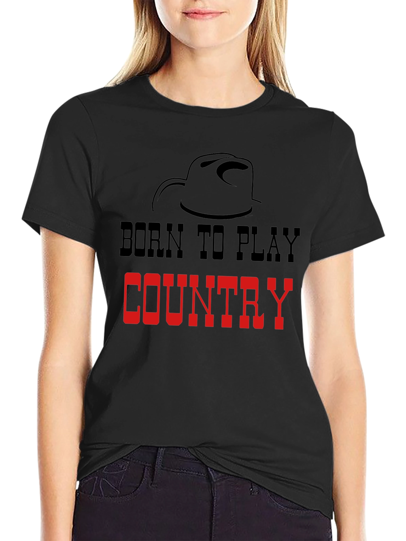 Born to Play Country Graphic Tee