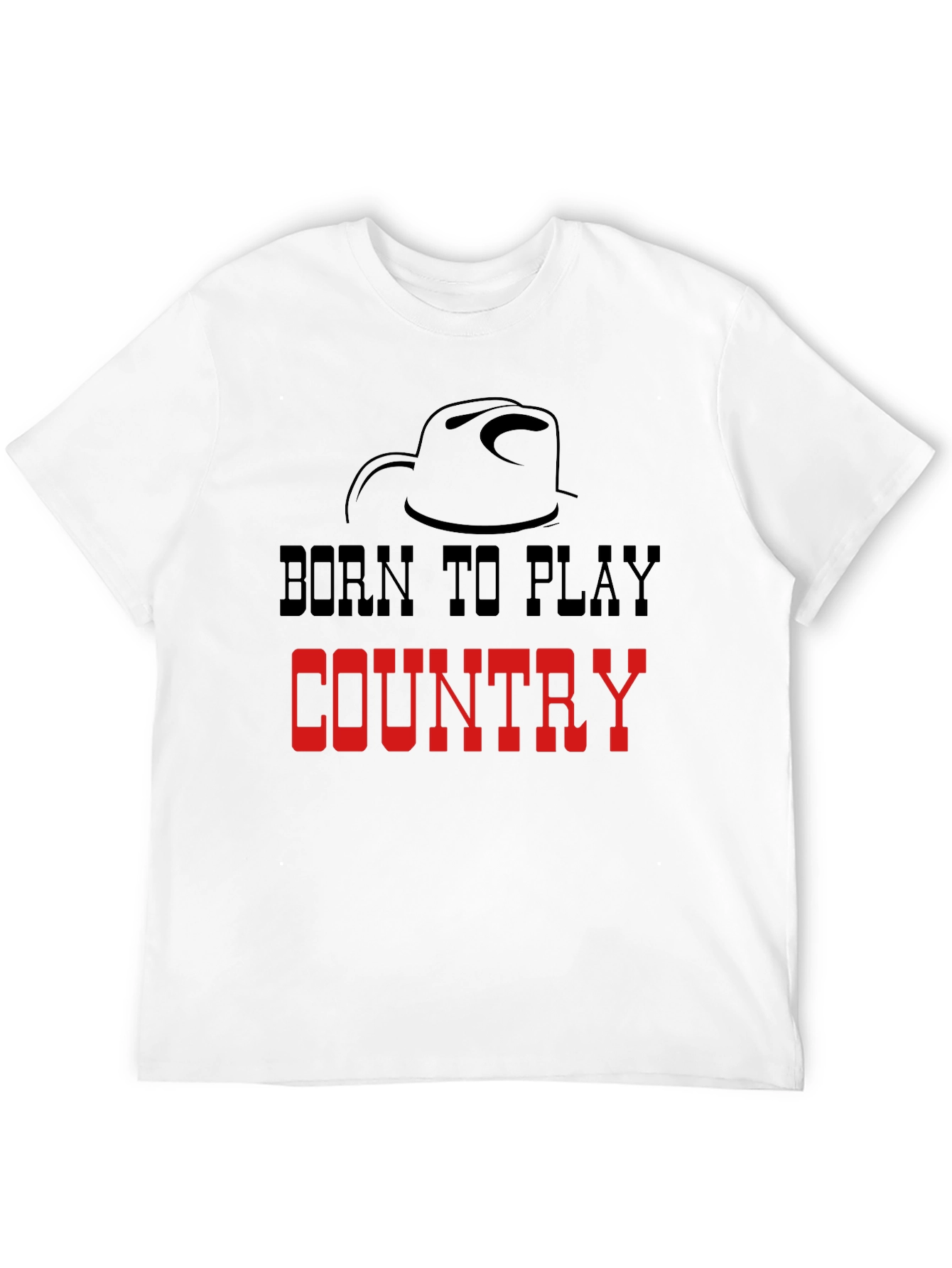 Born to Play Country Graphic Tee