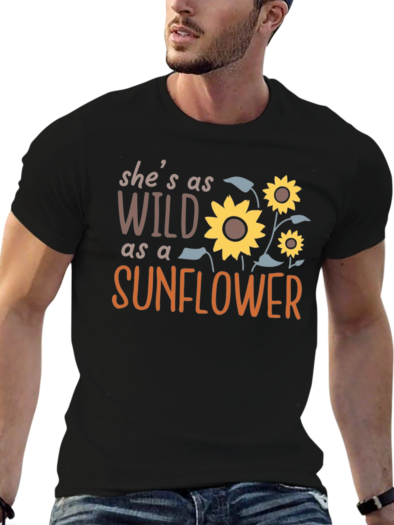 Wild as a Sunflower Graphic Tee