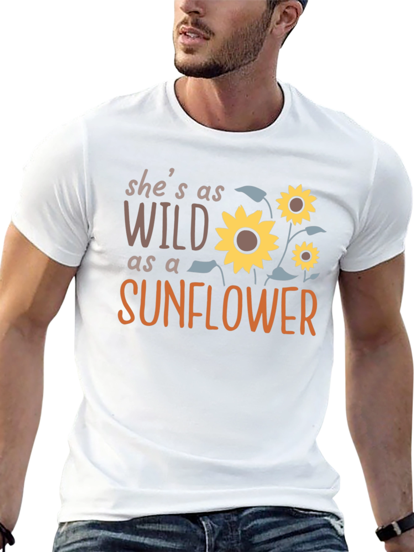 Wild as a Sunflower Graphic Tee