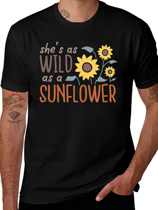 Wild as a Sunflower Graphic Tee