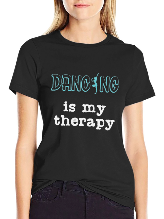 Dancing Is My Therapy Graphic T-Shirt