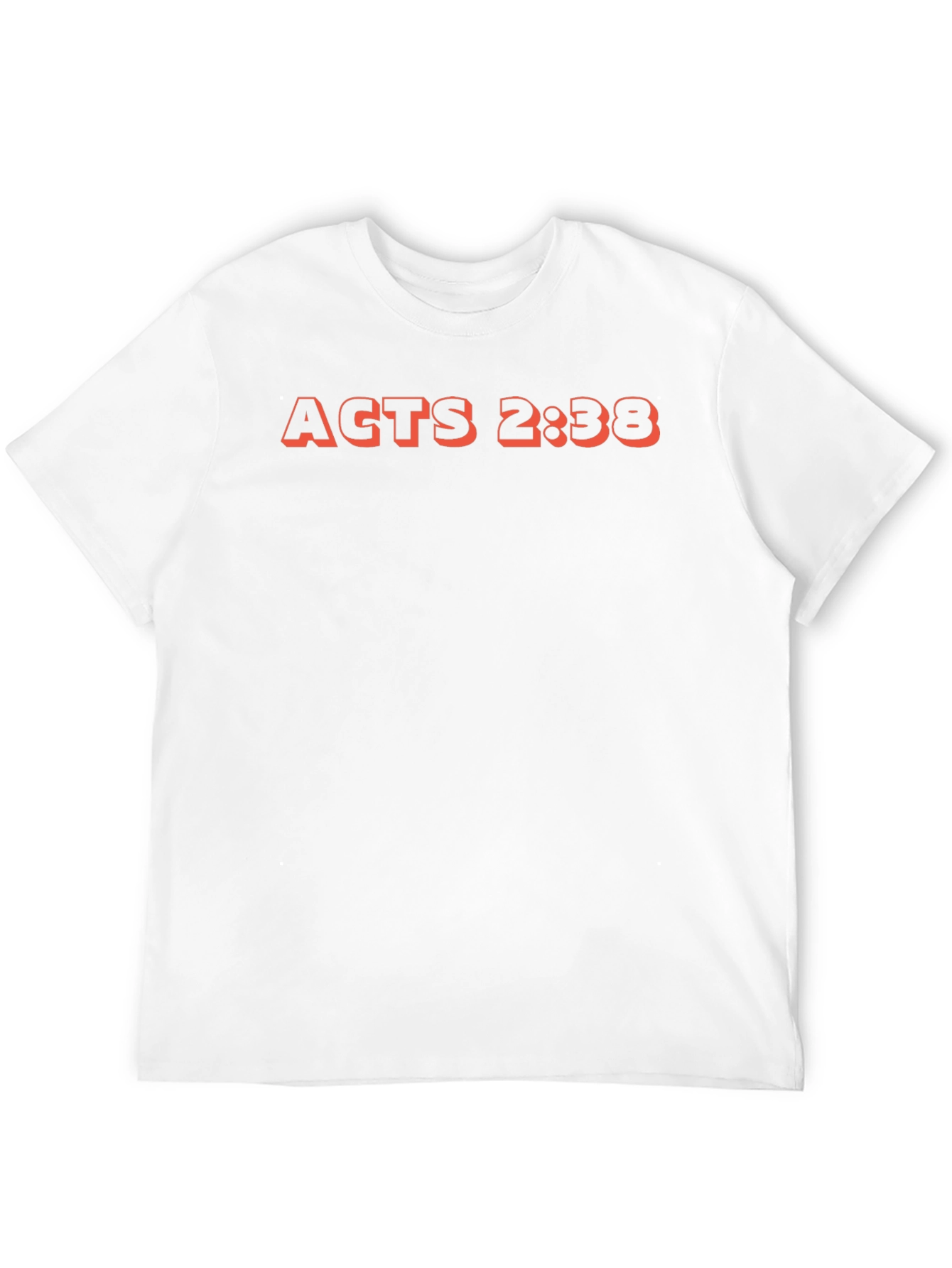 Acts 2:38 Graphic Tee - Stylish Christian T-Shirt
