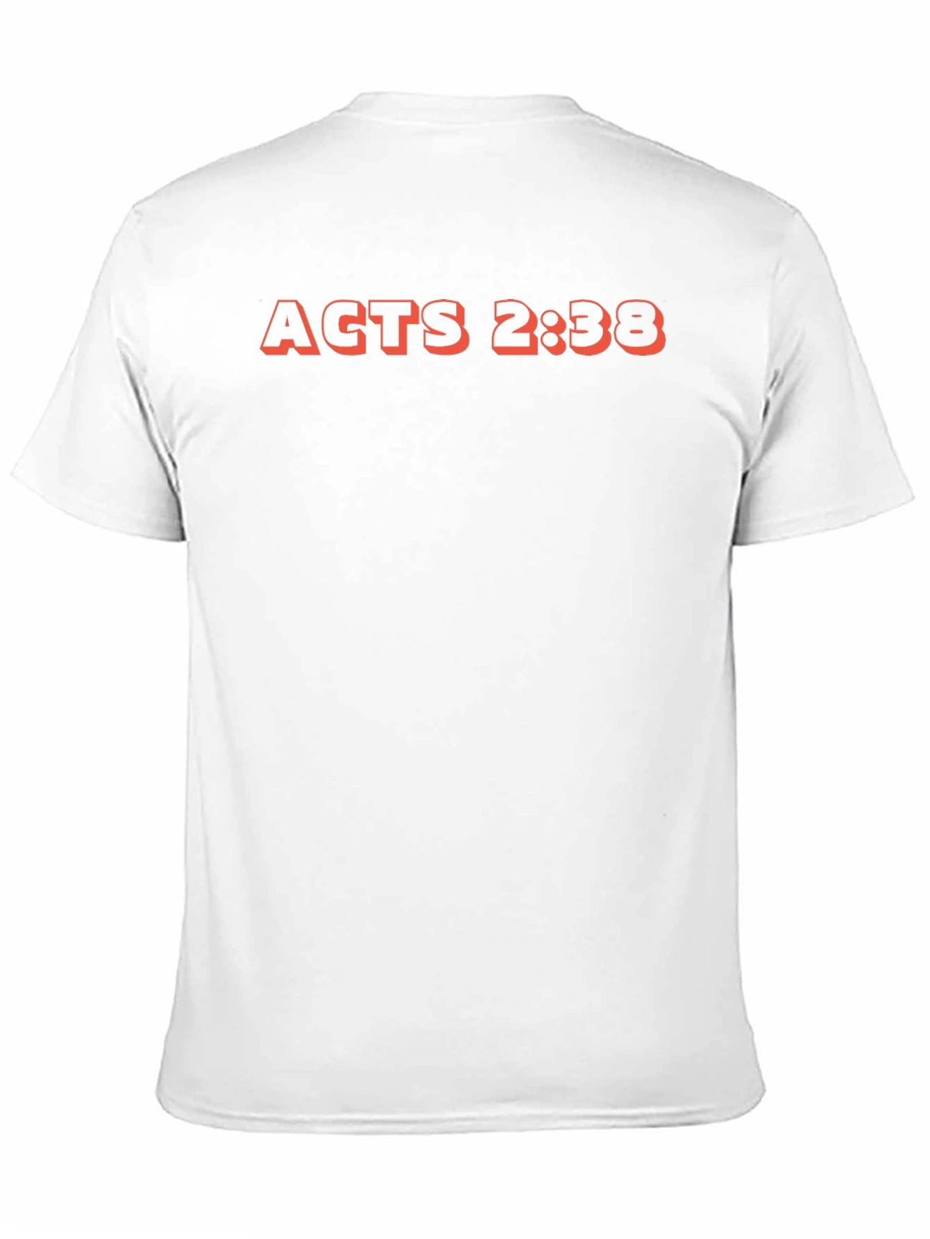 Acts 2:38 Graphic Tee - Stylish Christian T-Shirt
