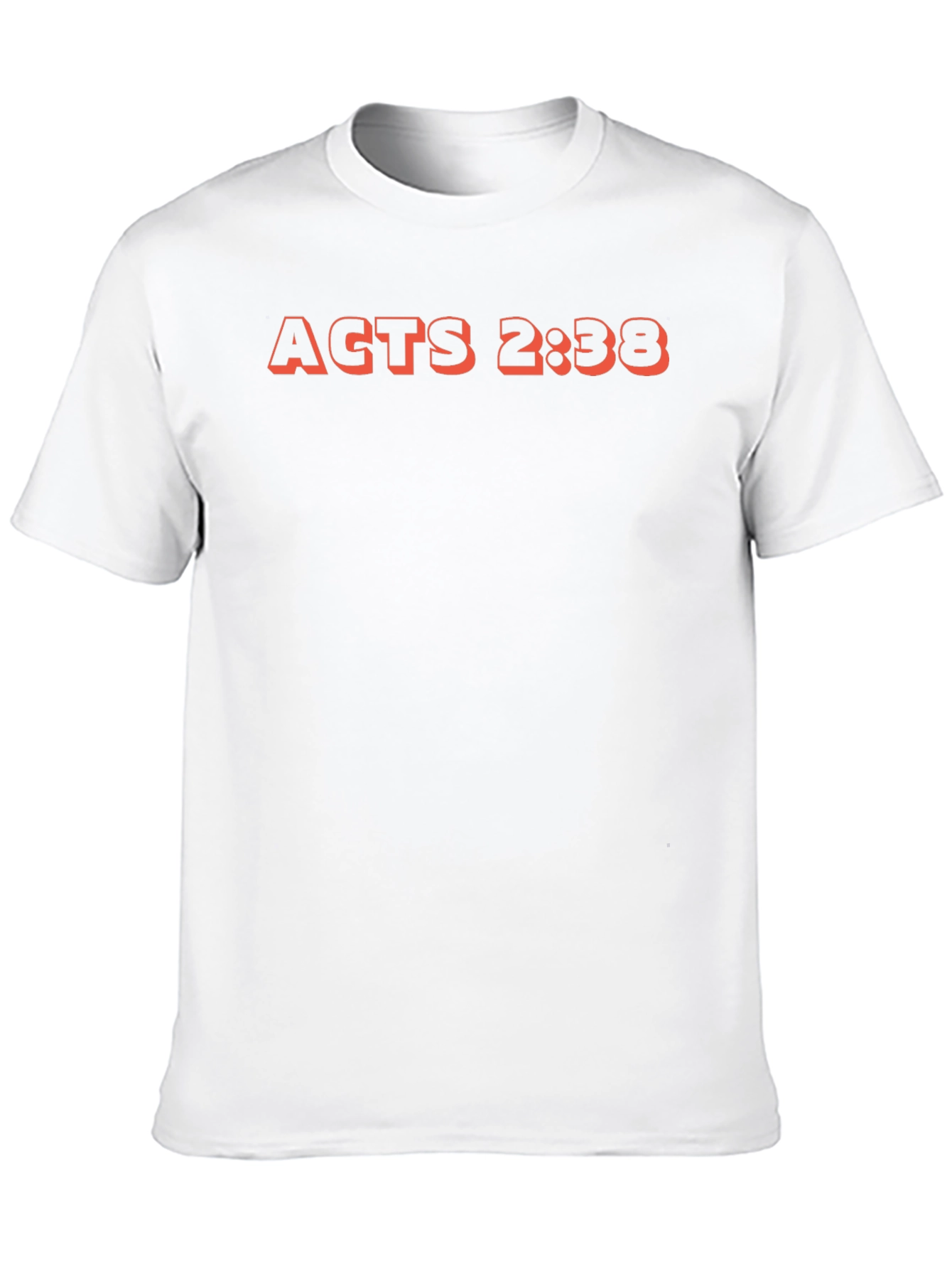 Acts 2:38 Graphic Tee - Stylish Christian T-Shirt