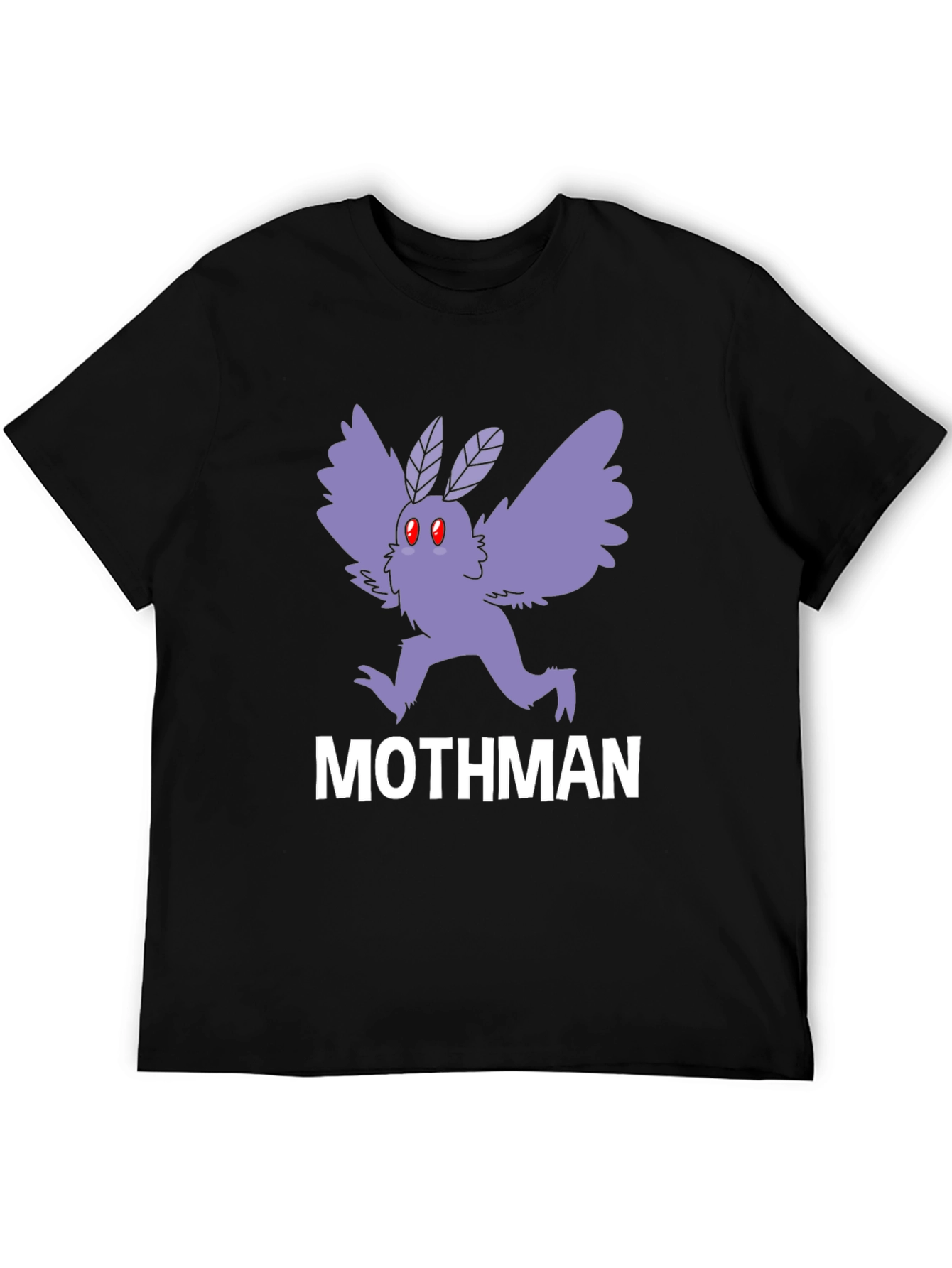 Mothman Graphic Tee - Cryptid Creature T-Shirt