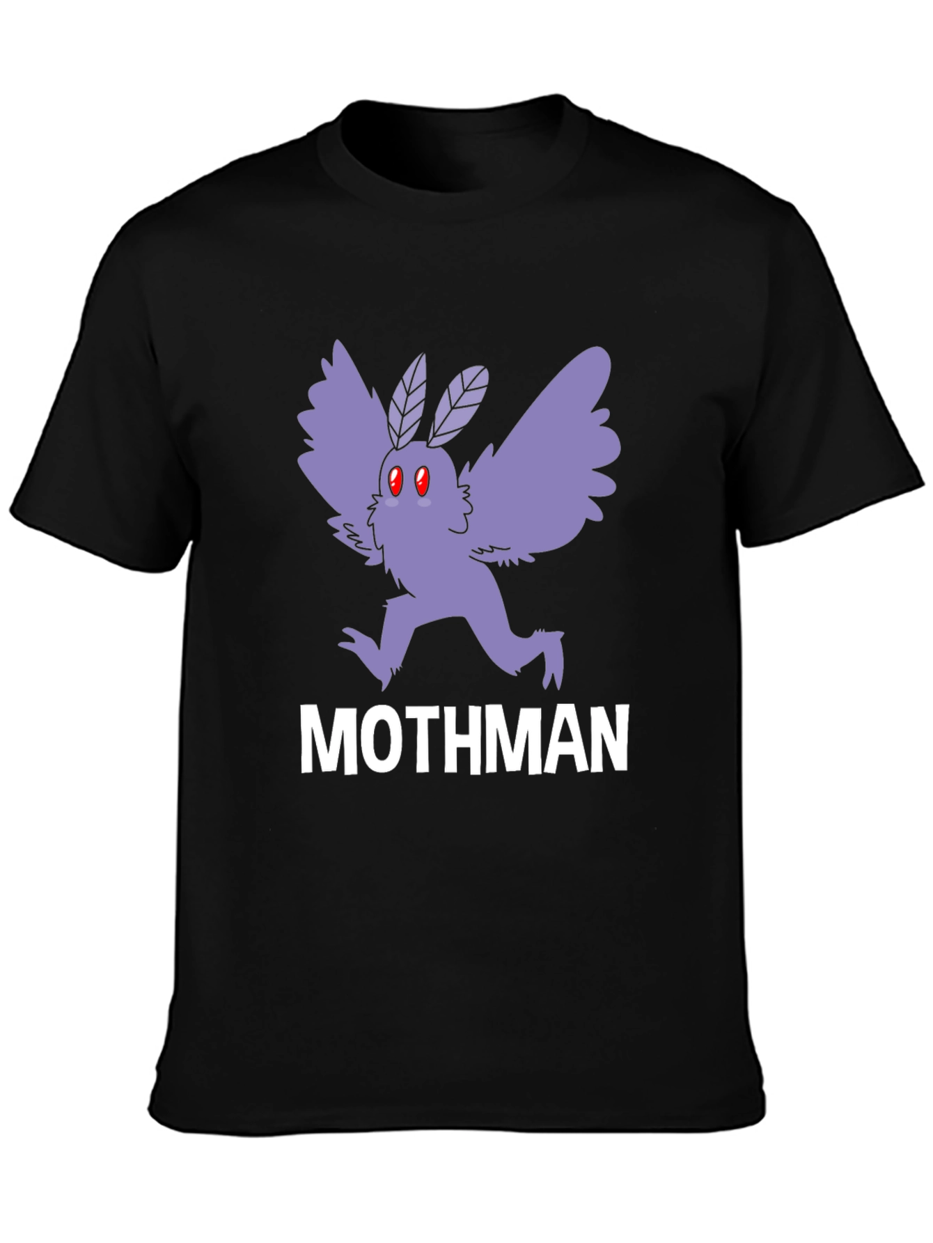 Mothman Graphic Tee - Cryptid Creature T-Shirt