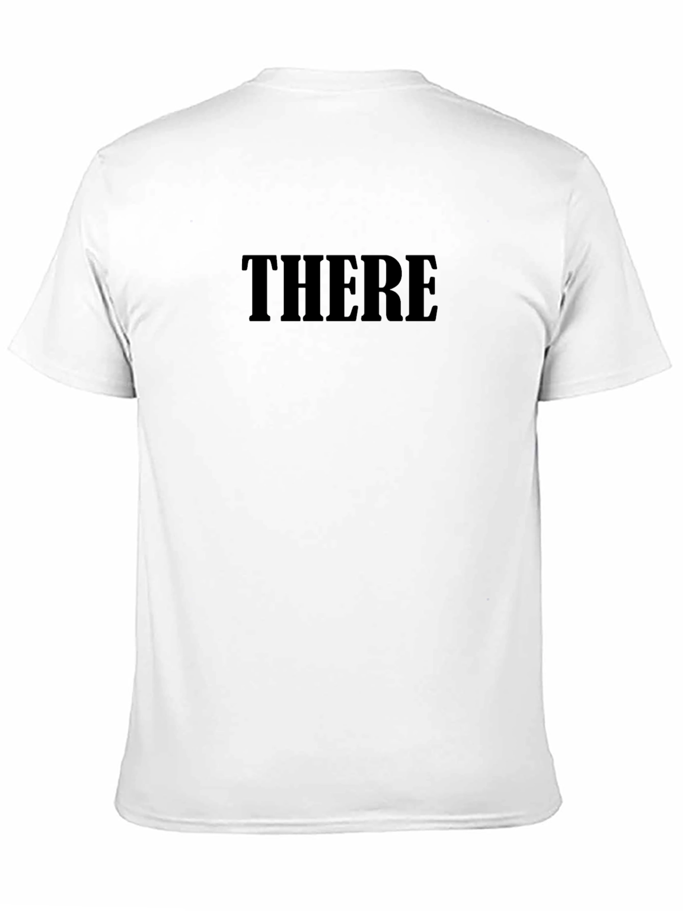 There Black Graphic Tee