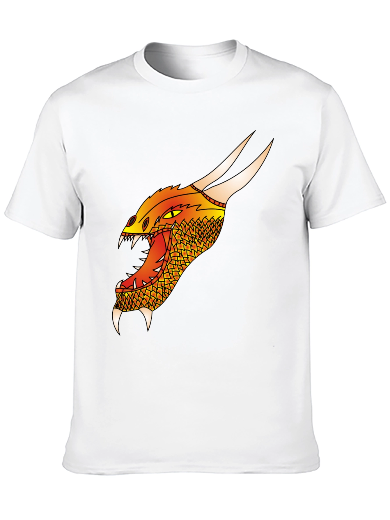 Dragon Graphic Tee - Fierce Creature Design