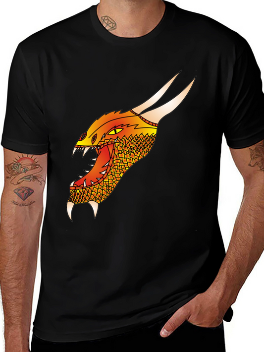 Dragon Graphic Tee - Fierce Creature Design