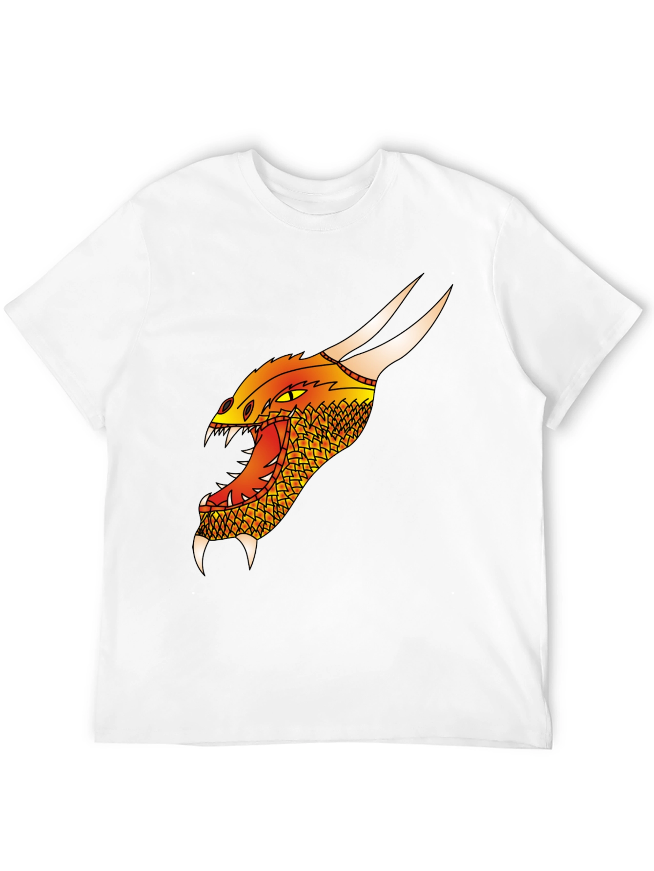 Dragon Graphic Tee - Fierce Creature Design