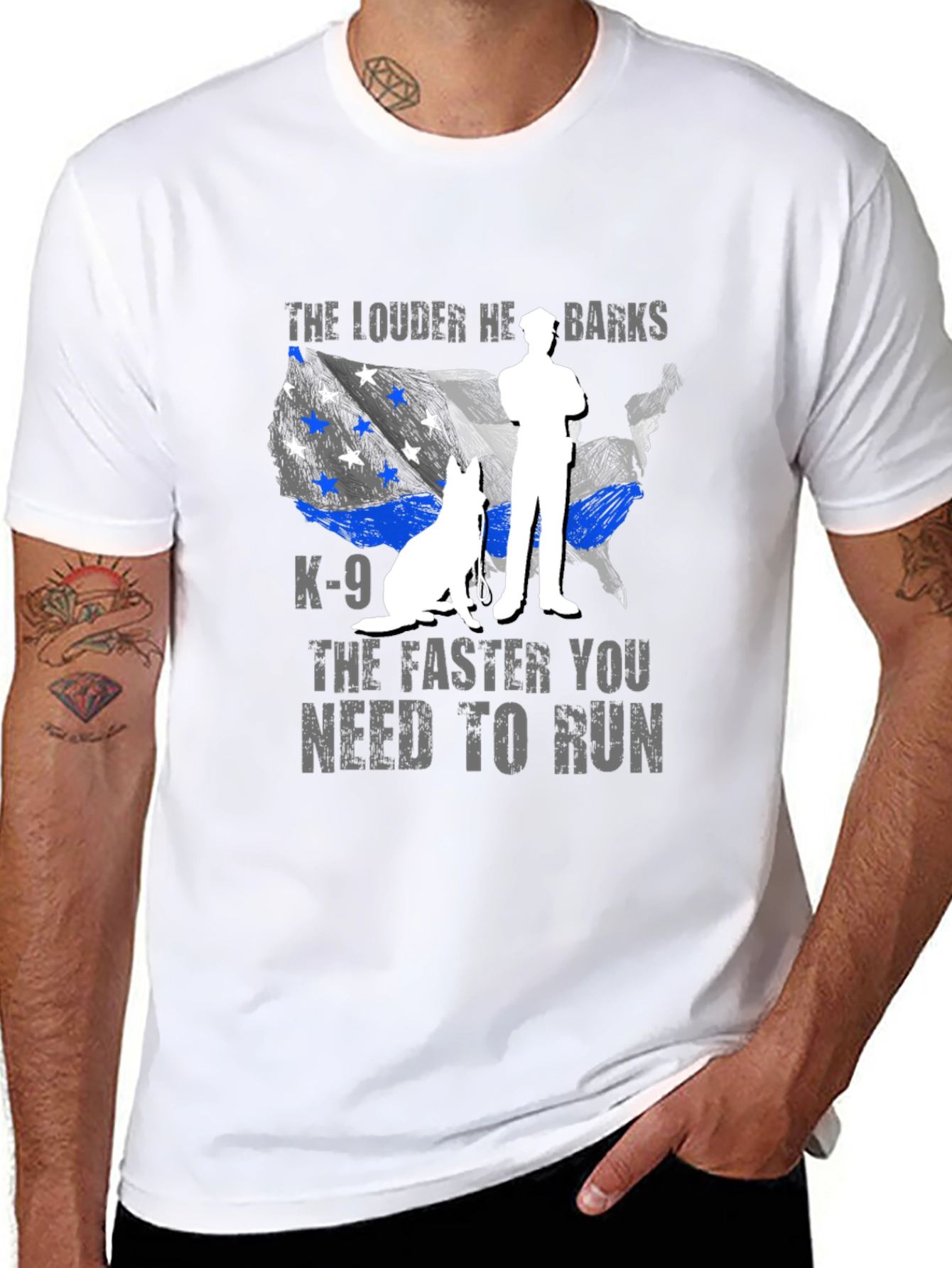 K-9 Police Dog T-Shirt