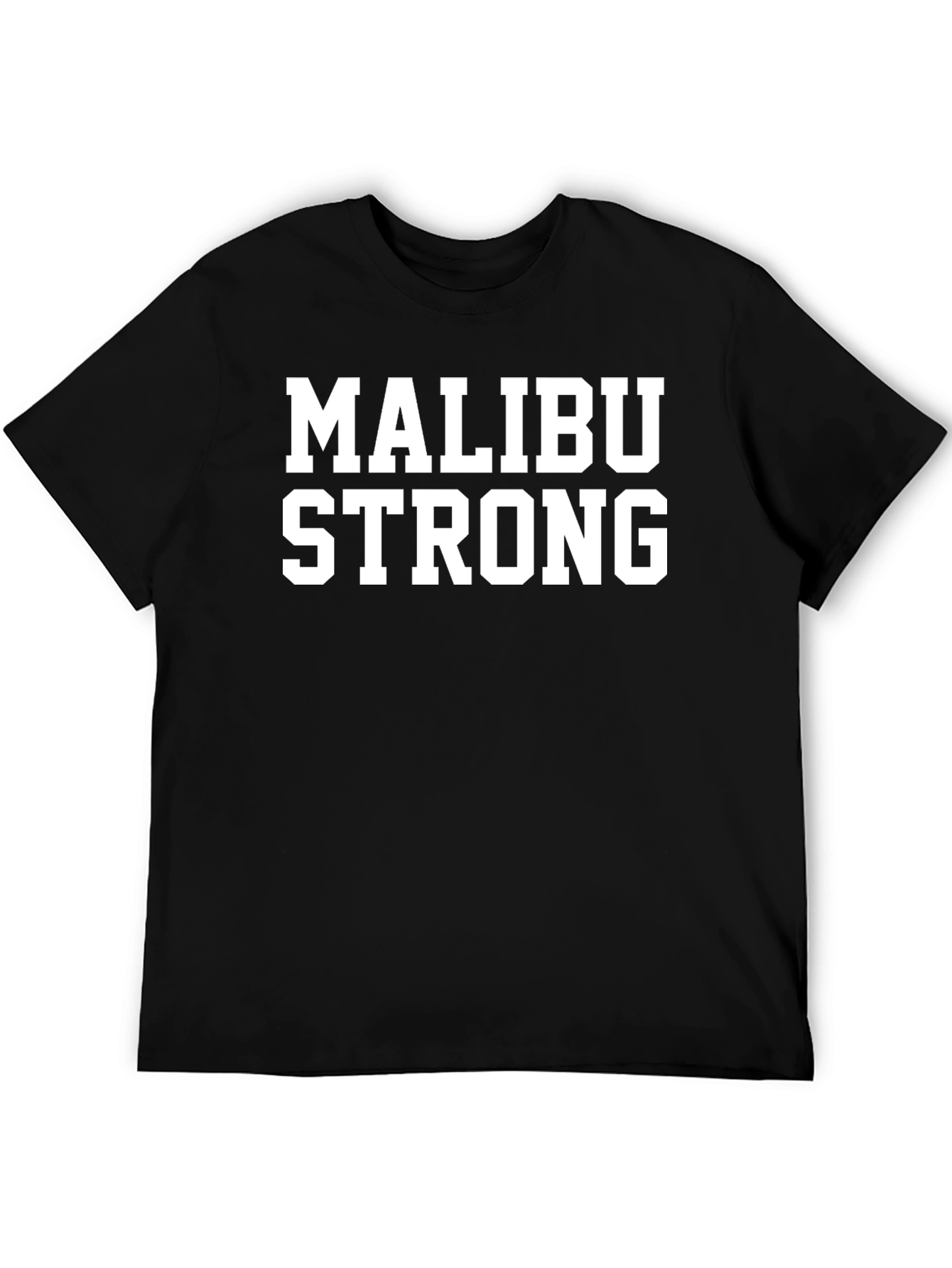 Malibu Strong Graphic Tee - Mens Black T-Shirt
