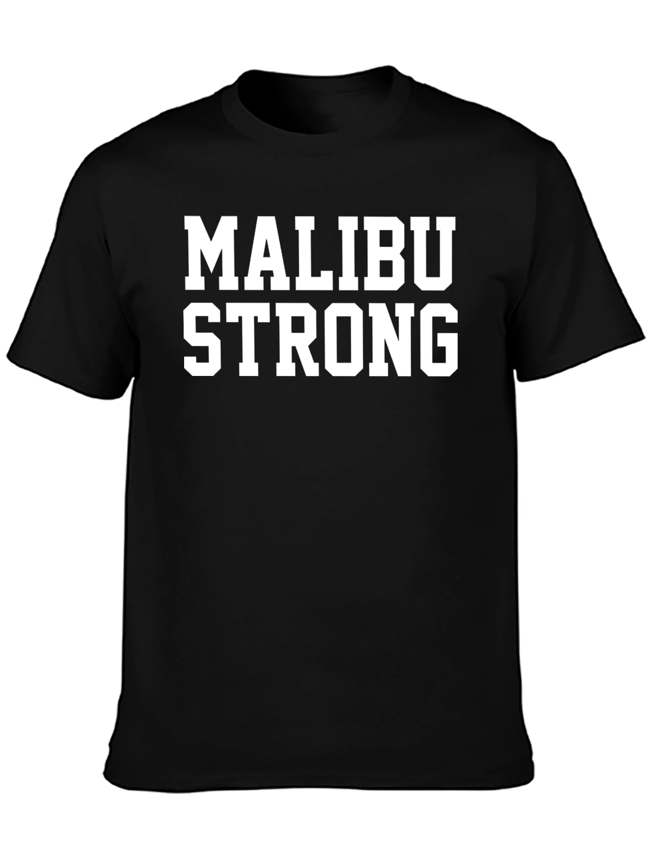 Malibu Strong Graphic Tee - Mens Black T-Shirt