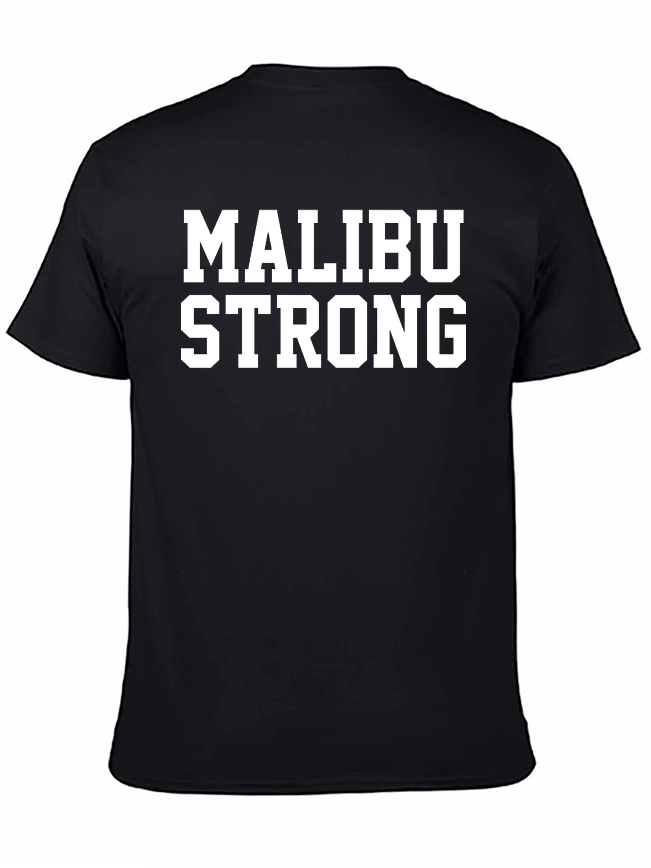 Malibu Strong Graphic Tee - Mens Black T-Shirt