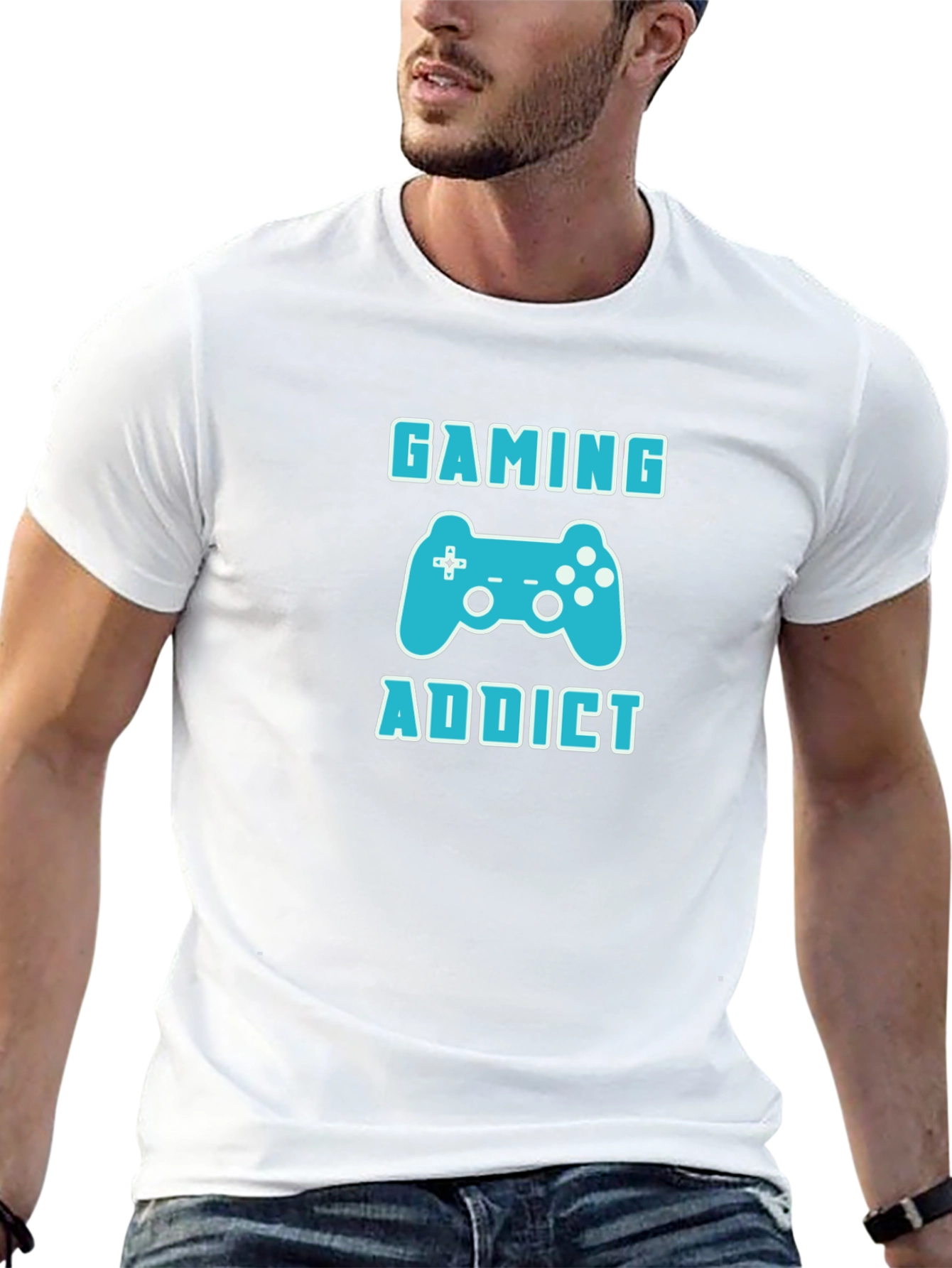 Gaming Addict T-Shirt - Gamer Tee